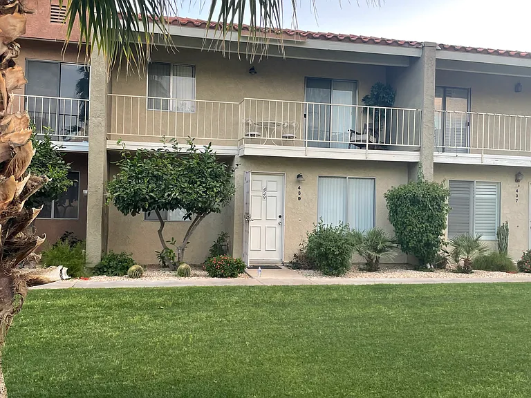 Front of condo