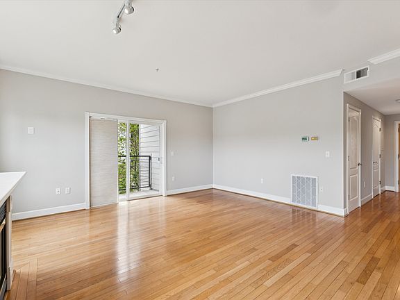 Living room, door to deck