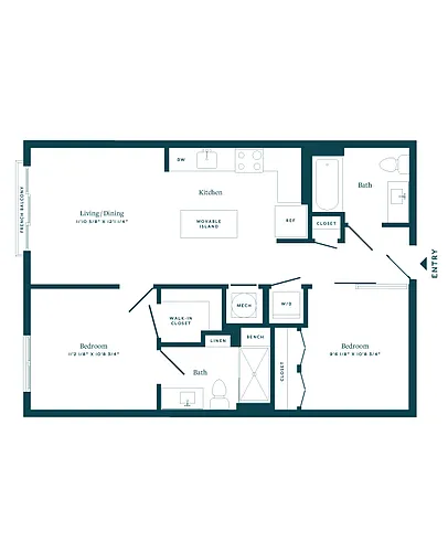 Floor plan B1