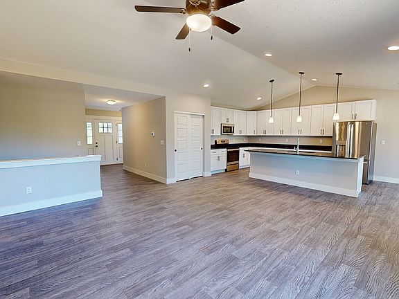 The Foyer Leads into the Enormous Open Living Space
