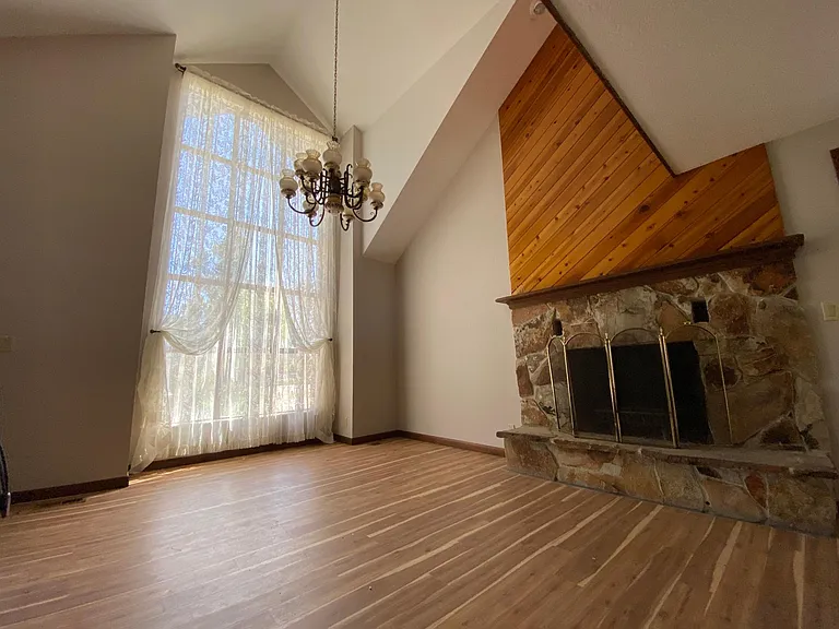 Two story Living room