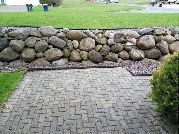 Sidewalk to front entry