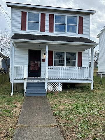 Front Porch & Partially fenced yard