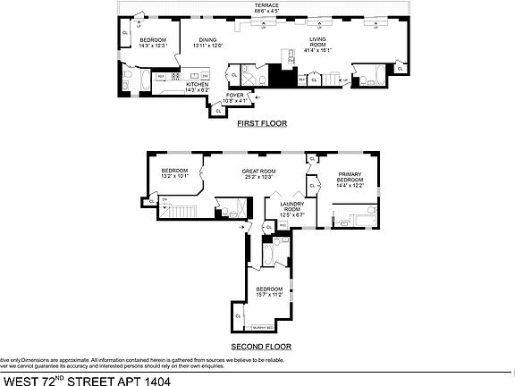 2nd image of 20 W 72nd St #1404