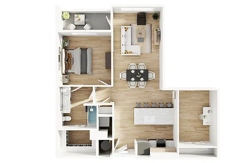 Floor plan A5 + Study