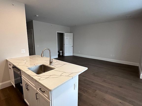 kitchen - open to living room
