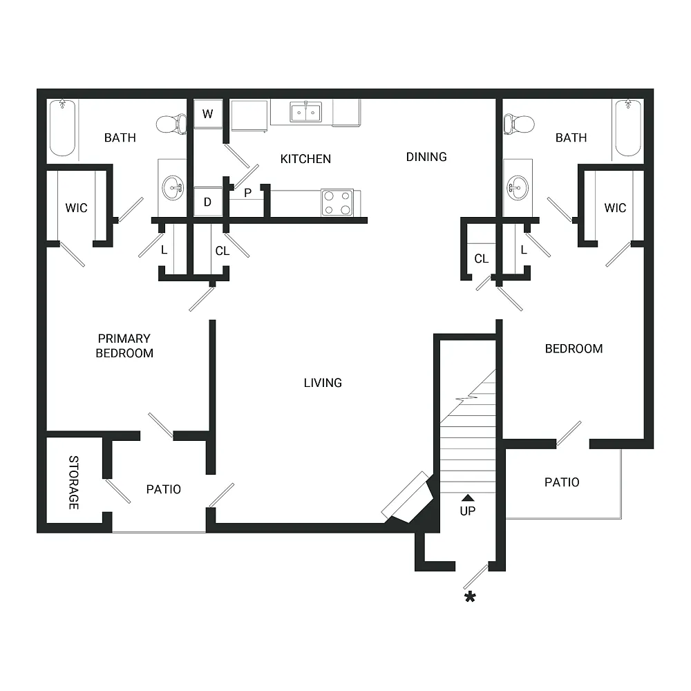 Floor plan Pinehurst
