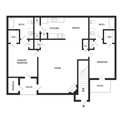 Floor plan Pinehurst