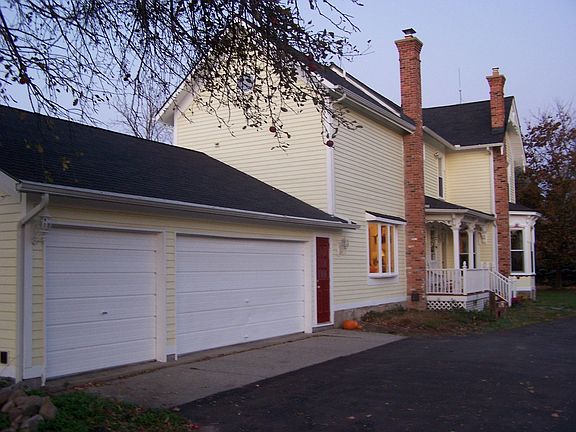 Garage, Paved Circle Drive