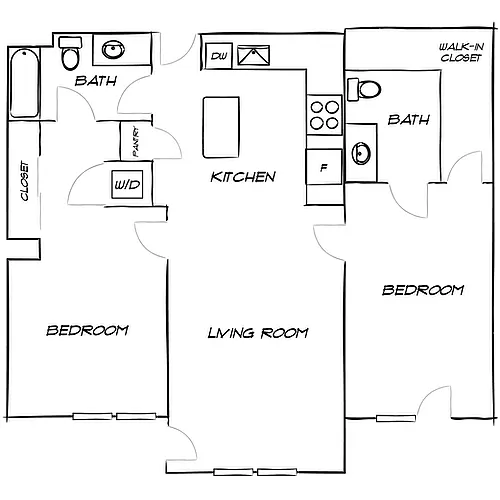 Floor plan Kingston Premier