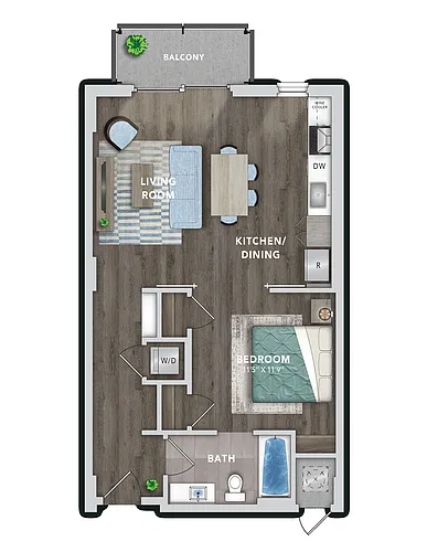 Floor plan A2a
