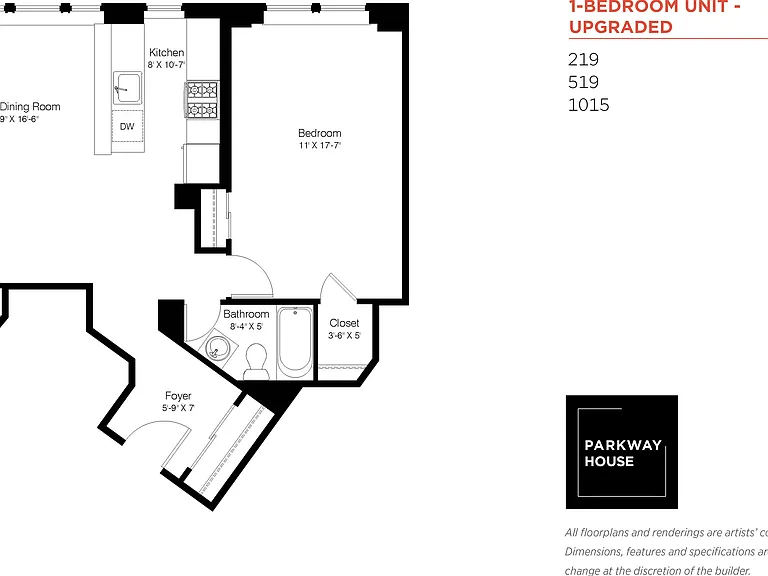 Parkway House Apartments — Photo 33