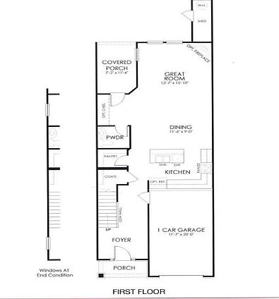 Floor Plan- 1st floor