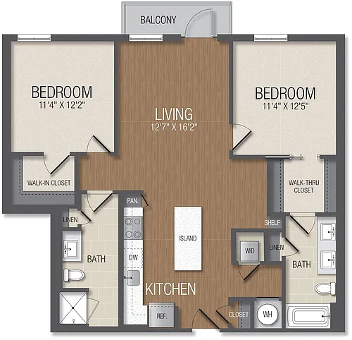 Floor plan D1C