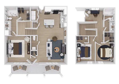 Floor plan The Grove | Oak