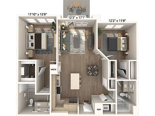 Floor plan B5-Base