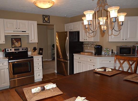 All stainless steel appliances are included