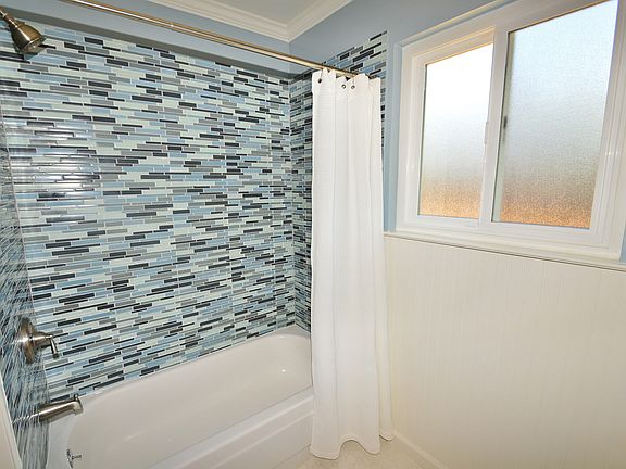 glass tile shower