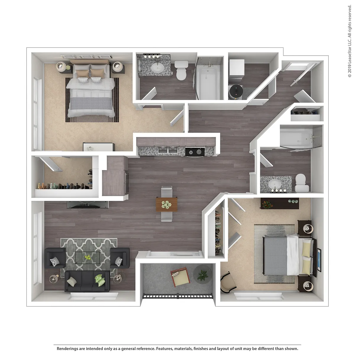 Floor plan B1-2