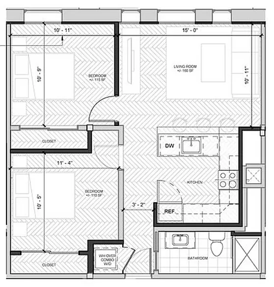 Floor plan 2X1