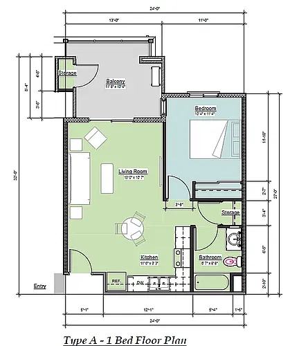 Floor plan Floor Plan A
