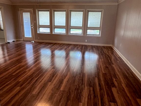 Living Room. Windows Face Back Yard