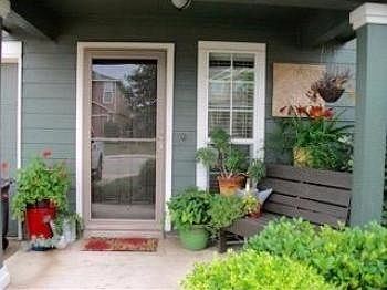 Front Door and Patio