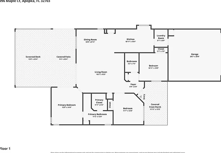 3 bed, 2.0 bath, 1366 sqft, $2,350 — Photo 2