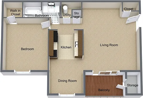 Floor plan Maple
