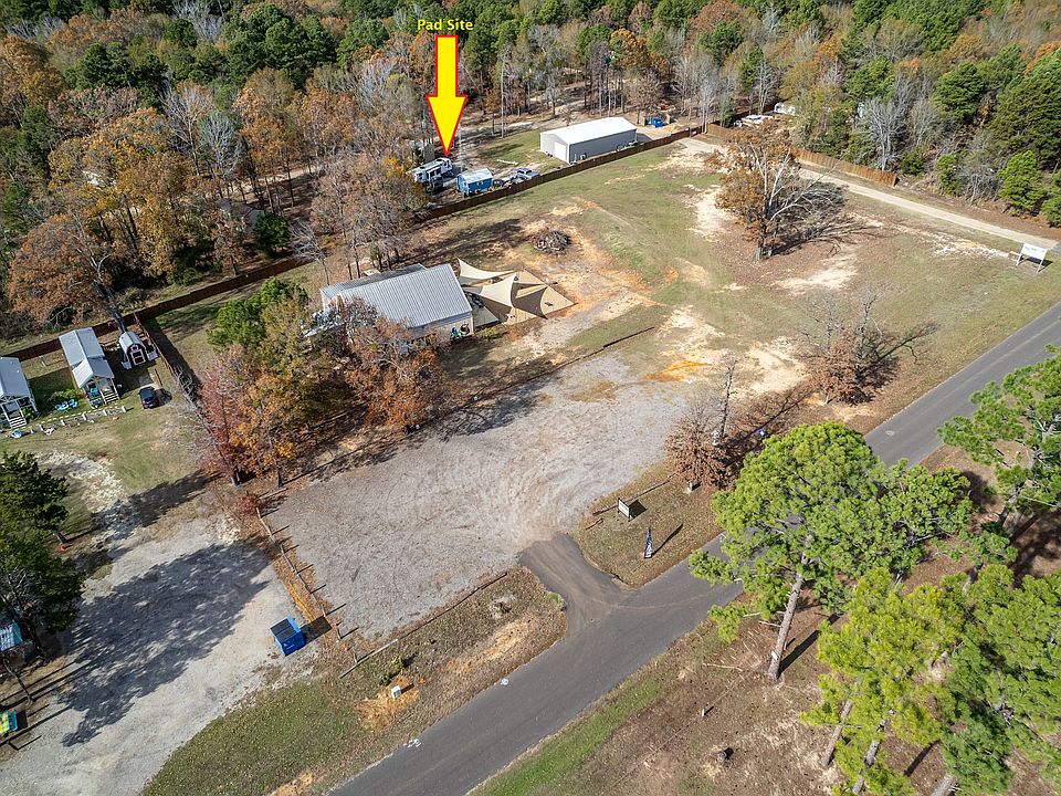 Alternate aerial showing RV site.