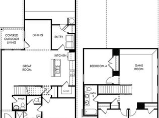 The Santa Fe (762) Plan, Flora, Hutto, TX 78634