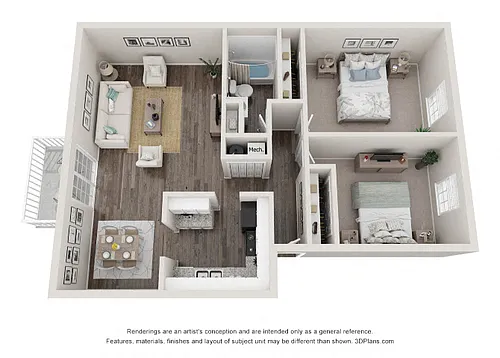Floor plan The Colonial