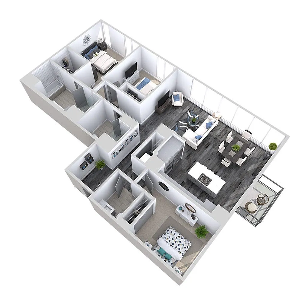 Floor plan Luminaire