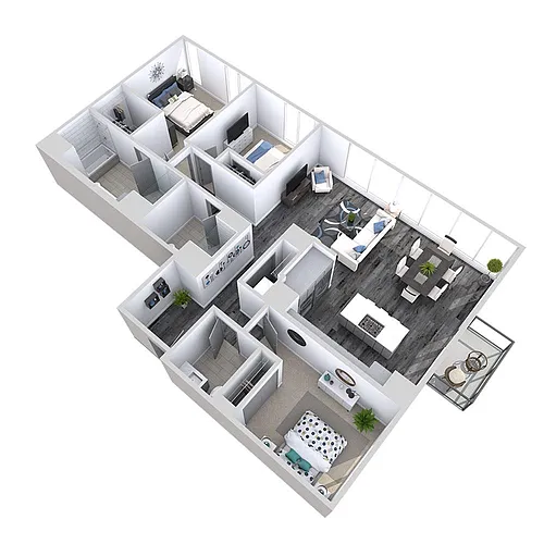 Floor plan Luminaire