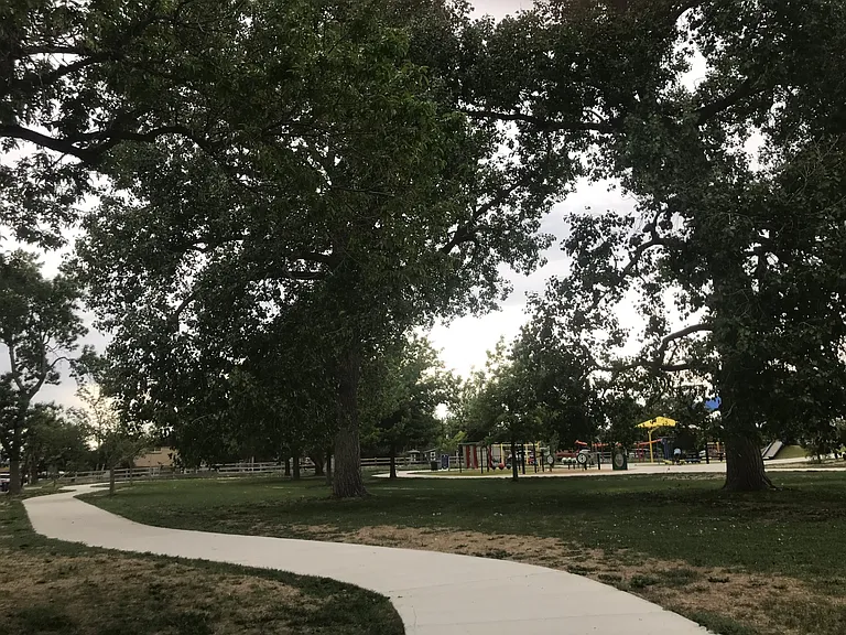 Park across the street