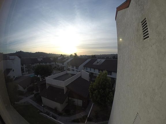 View looking west from bedroom