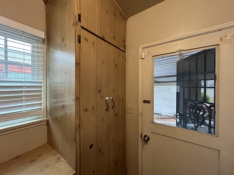Dedicated Pantry with closet in laundry room