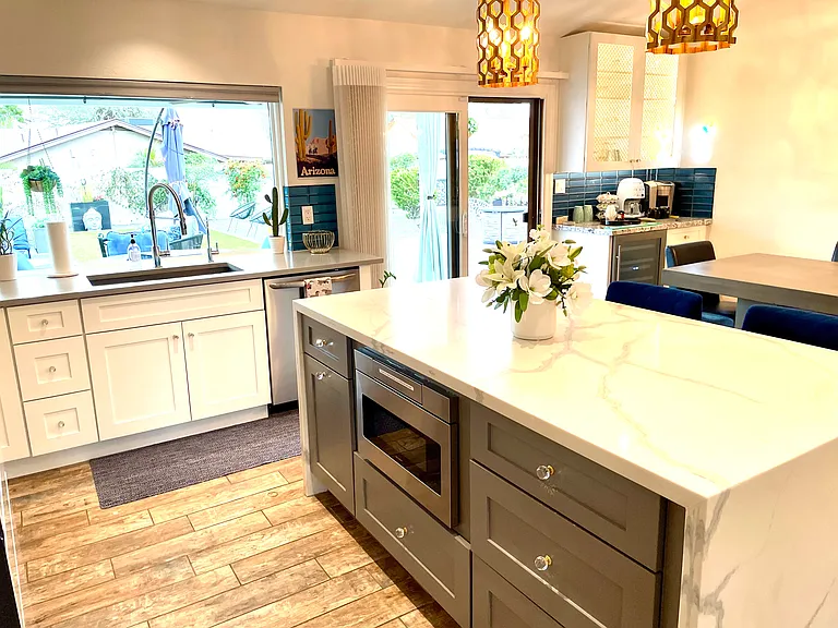Built in Sharp microwave drawer
