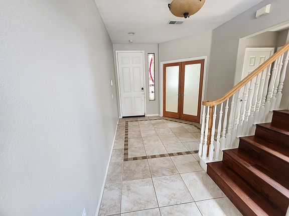 Custom tile entrance