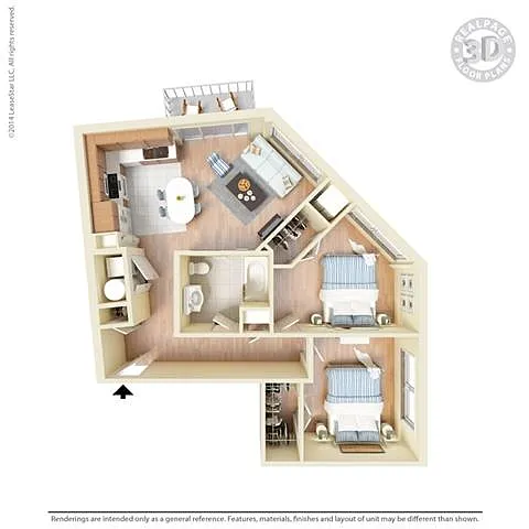 Floor plan B1
