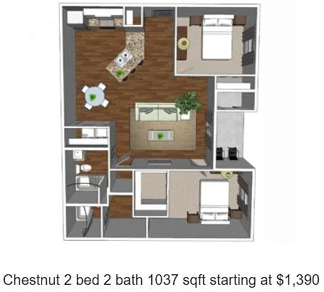 Floor plan Chestnut
