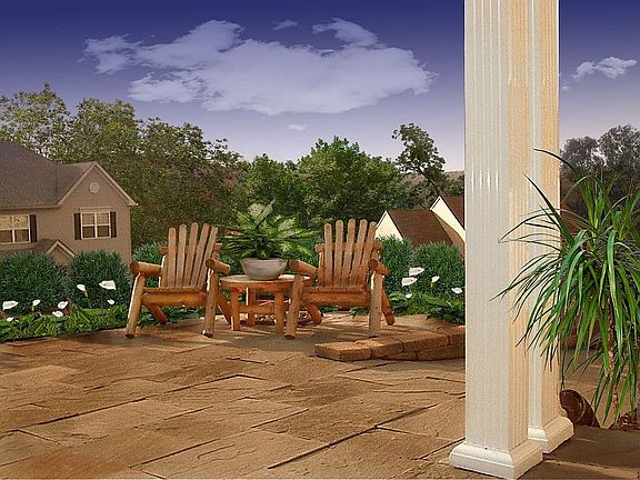Watch sunsets from the front terrace
