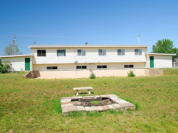 Rear of home
