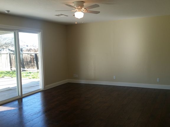 Living Room with New Laminate Floors