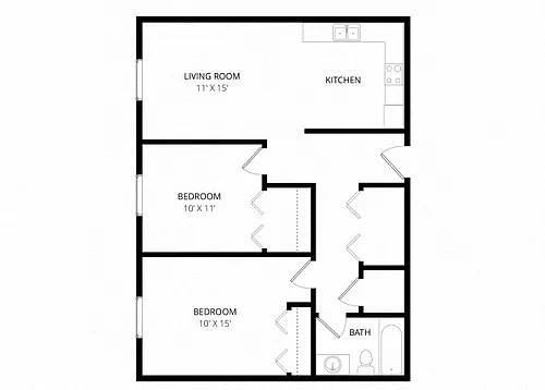 Floor plan St. James