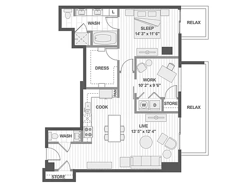 Floor plan A11