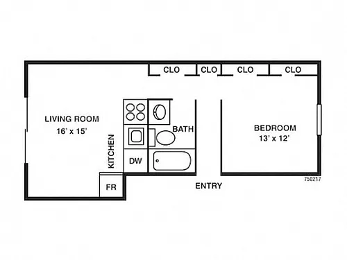 Floor plan The Maple