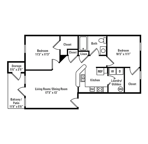 Floor plan Bailey