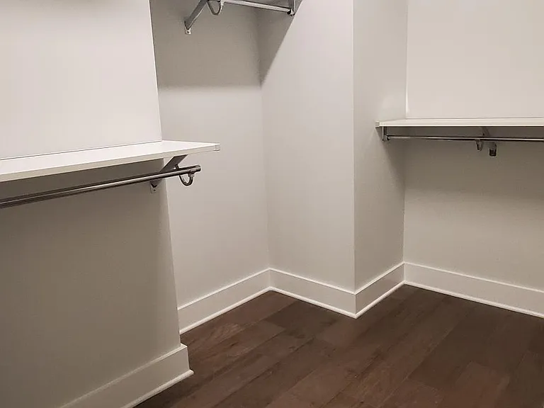 walk in master closet