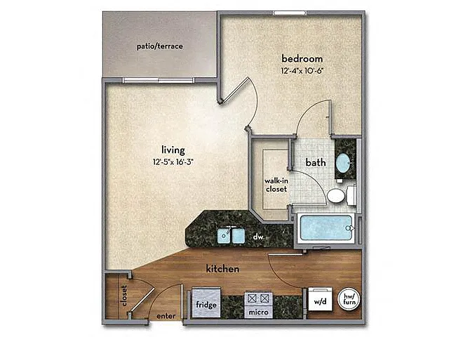 Floor plan Ashford